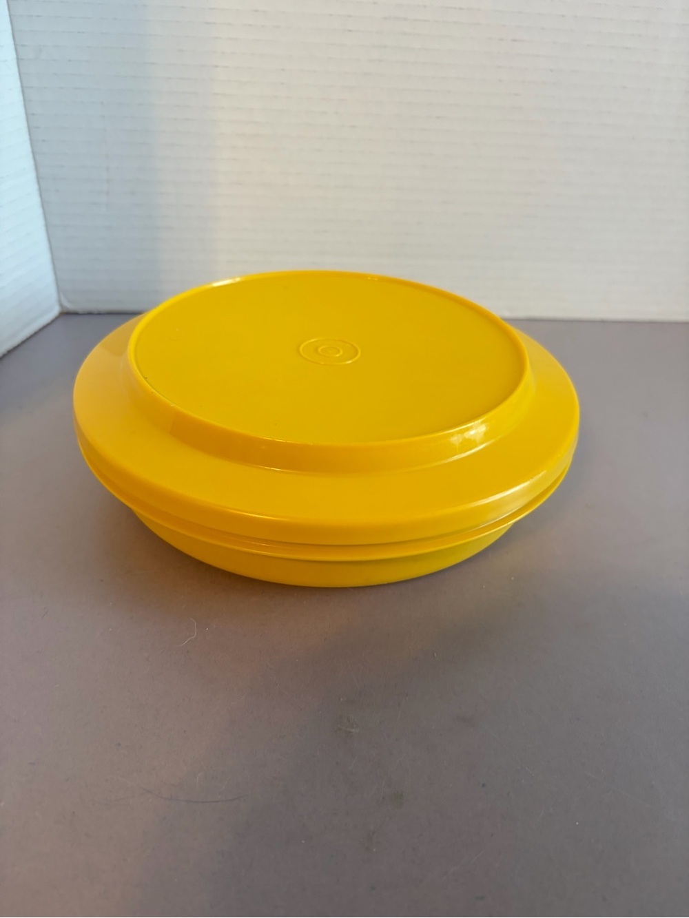 Vintage Yellow Tupperware Seal 'n Serve